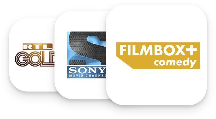 Film csomag szolgáltatás illusztráció