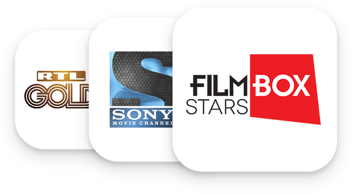 Film csomag szolgáltatás illusztráció